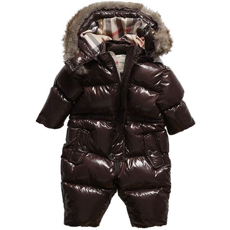 burberry snowsuit baby boy|designer snowsuits for baby girl.